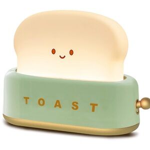 Amazon Toast Night Light with Cream and Green